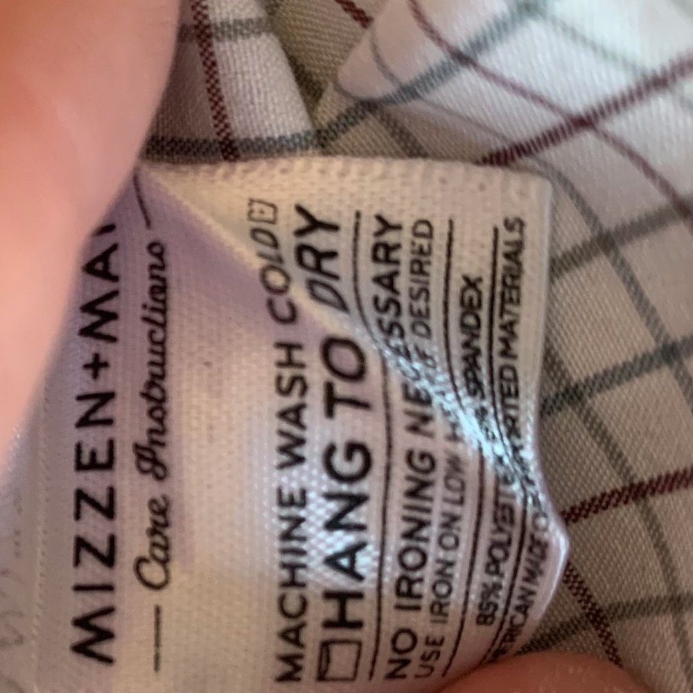 Mizzen+Main Men's Button Down Dress Shirt - Picture 4 of 4